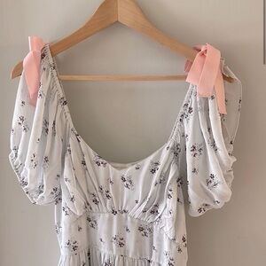 LoveShackFancy Angie silk dress - Size S
